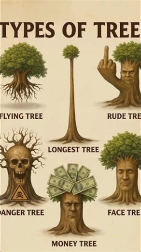 Amazing Types of Trees Around the World | Educational & Informative #viralvideo #treelovers
