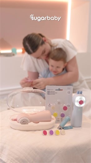 The only time they sit still is when they're asleep—and with the ✨Sugarbaby Electric Trimmer✨, you can actually get the job done without waking them up! It gently files down sharp edges instead of cutting them, making it 100% safe for sensitive skin. ✅ Quiet & Calm: No scary noises ✅ Soft LED: Perfect for 'stealth mode' grooming ✅ Drama-Free: Safe, easy, and effective Say goodbye to scratches today! Click the link to grab yours! 🛍️ #BabyNailTrimmer #electricnailtrimmer
