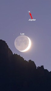 16K views · 1.9K reactions | Lua e Júpiter em conjunção. ✨Explore o universo com @dunospace . . . . . . #astronomia #ciencia #vocesabia #curiosidades #universo #cosmos #lua #telescopio #jupiter #astrofotografia | Duno Space | Facebook