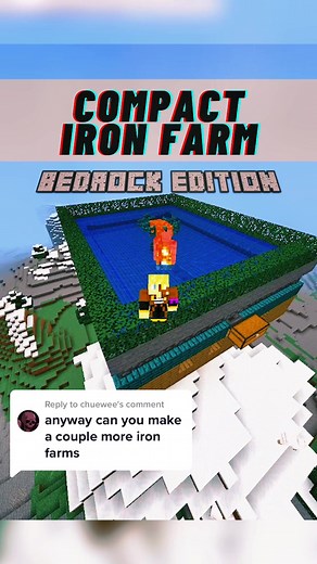 Minecraft 1.19.2 Automatic Iron Farm Redstone AFK Tutorial