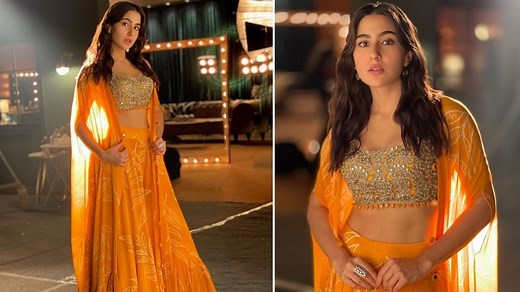 Sara Ali Khan’s Rs 69k sharara set is the perfect outfit to wear for your BFF’s mehendi ceremony
