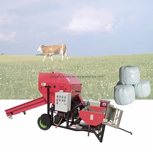 [Hot Item] Silage Round Baler Wrapper Machine Silage Packing Machine Hay Baler and Wrappers