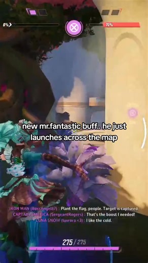 Mr. Fantastic Buff Launches Across the Map