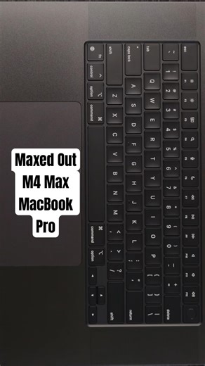 I Maxed Out a MacBook Pro and It's Insane #tech #apple #broll