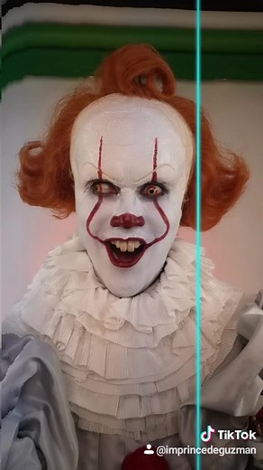 Pennywise Lazy Eye Makeup Tutorial