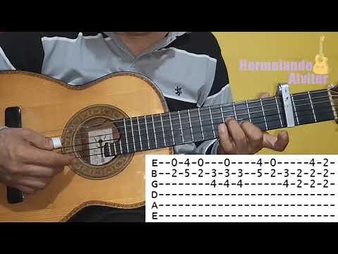 La pinturita - Duo Líbano - Requinto tutorial con Tablaturas - Bien explicado paso a paso