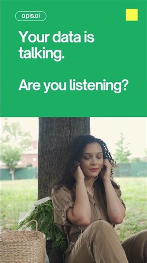 Your data is talking. Are you listening?