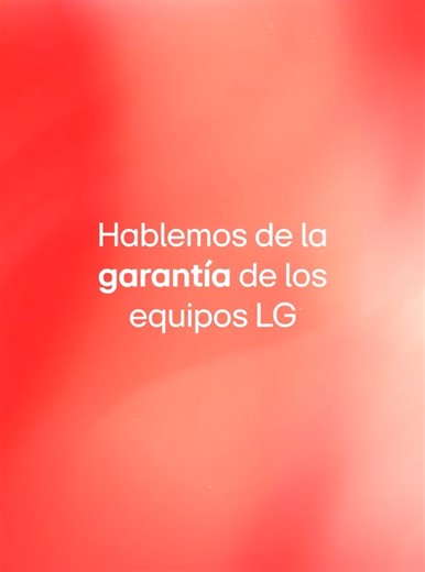 Tu tranquilidad también es parte de la experiencia LG. 💫 Descubre cómo nuestra garantía te acompaña en cada paso. #LG #LGEcuador #LifesGood #InsideLGEC