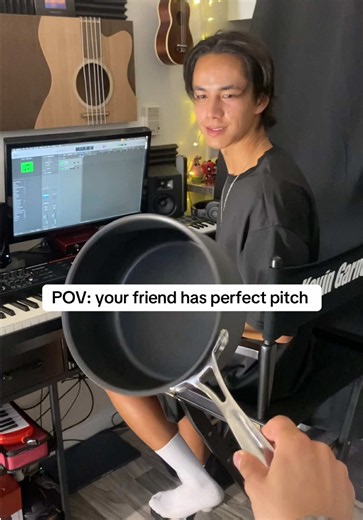 Perfect Pitch Test with Household Items — Funny Ending