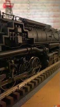 O Scale Layout: Lionel H7 2-8-8-2 #1584 Steam Locomotive C&O #modelrailroad #modeltrains #train