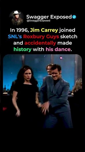 How Jim Carrey Turned an SNL Sketch Into an Iconic Dance 🎬😂