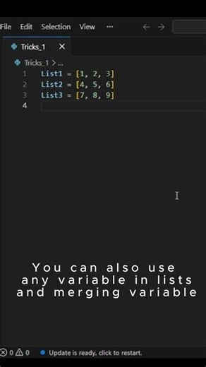 80% Programer don't know how to merge list in python