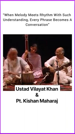 Legends Together Ustad Vilayat Khan And Pt Kishan Maharaj Ji #sitar #classical #music
