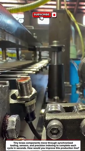 How an Automatic Assembly Machine Builds Brass Parts in Seconds