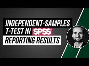 Reporting results from independent samples t-test in SPSS