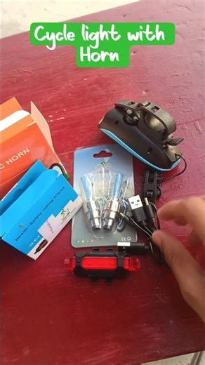 Cycle Light With Horn.#youtubeshorts #shortsfeed #trendinglights
