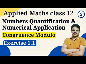 chapter 1 | part 2 | congruence modulo | class 12 applied mathematics | Gaur Classes