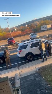 Disturbing video captured the moment a woman was arrested during a traffic stop in Fitchburg, Massachusetts by ICE agents, separating her from her infant child. On X, a Department of Homeland Security spokesperson said Juliana Milena Ojeda-Montoya, the woman in the car, was a “violent criminal illegal alien." | New York Post Video