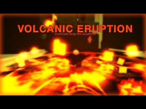 COMICALLY LARGE FIRE ERUPTION | Deepwoken