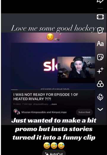 Heated Rivalry the cut version on KimpoLimpo’s YouTube now (MissionKimpossible-j7r) Uncut —> Patreon. #heatedrivalry #connorstorrie #hudsonwilliams #gamechanger #hockey @KimpoLimpo