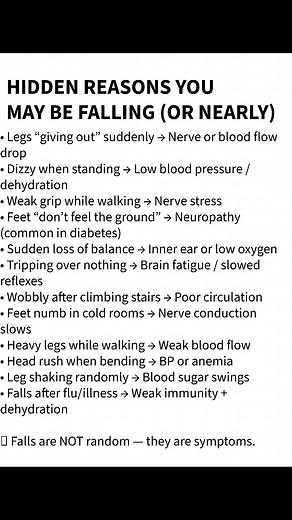 Sudden falls or near-falls are MAJOR winter red flags. Cold weather worsens circulation, nerve signals, blood pressure and immunity. If you're falling more often — your body is talking. Don’t ignore early warning signs. #WinterHealth #FallsRisk #BalanceProblems #BodySignals #ColdSeasonWellness #DiabetesAwareness #CirculationHealth #NerveHealth | Borders & Beyond Around The Archives