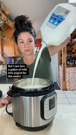 721K views · 7.3K reactions | Instant Pot Yogurt: Add 1 gallon of...