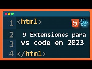 9 Extensiones de Visual studio code que debes usar este 2023 (Incluye tema)