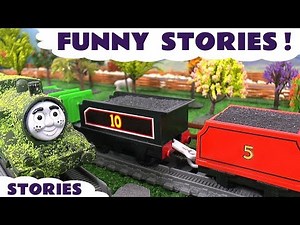 Thomas And Friends Funny Toy Trains Stories With Tom Moss