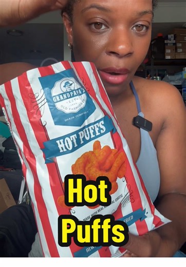 Spicy Grandpapa's Cheese Puffs Review