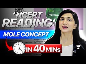 ⚡ Complete Mole Concept NCERT in Just 40 Minutes! | Akansha Karnwal #neet2026