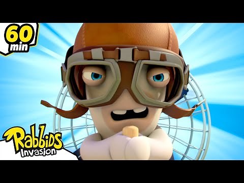 A Rabbid ready for anything... | RABBIDS INVASION 🐰 | Cartoon for kids