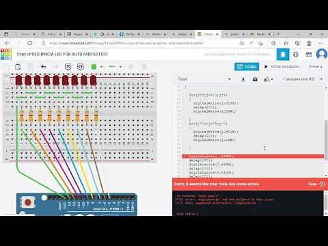 ENCENDIDO DE LED IMPARES Y LUEGO PARES CON ARDUINO
