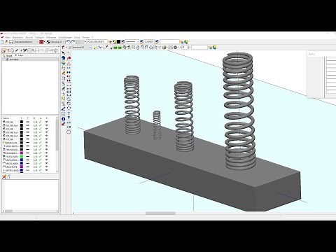 BeckerCAD 15 3D Pro: Per Helixfunktion zur Druckfeder