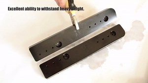 Tour Pack Relocator Kit for Harley Adjustable 1''-3'' Trunk Luggage Extend Plate Rack Relocation Kit for Touring Road King Electra Street Road Glides Trikes Glide (2014-Up)