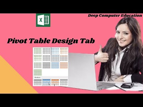 Excel Pivot Table Design Tab: A Step-by-Step Guide | How to Design Pivot Tables Like a Pro in Excel