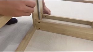 Farmhouse Rattan Console Table with 2 Drawers 2 Tier Boho Narrow Long Sofa Table Natural with Open Storage Shelf Wood Entryway Table for Living Room Hallway Foyer (Nature, 39.4 Inch)