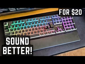 How to make your Keyboard Sound Better!