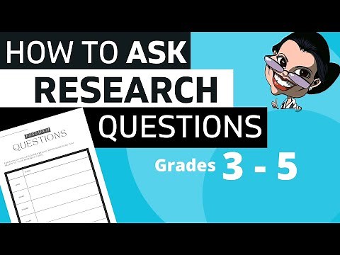 How to Ask Strong Research Questions | Elementary Inquiry (Gr. 3 to 5)