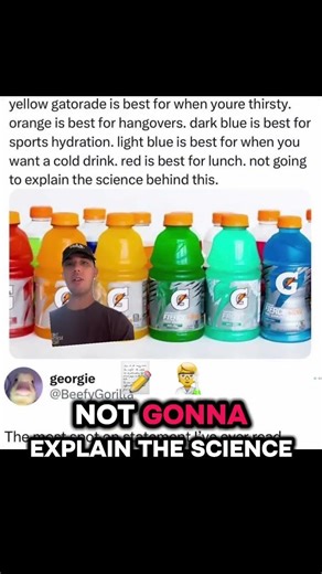 Best Gatorade for every occasion #fyp