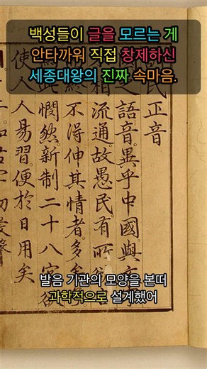 한글 창제, 세종대왕의 진짜 이야기