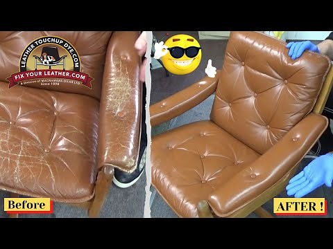 Leather Repair Kit - Repair Leather Chair Like New Again !