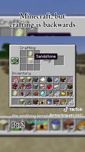 Minecraft: Crafting is Backwards Challenge Explained