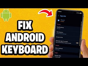 How To Fix Android Keyboard Not Showing Up - Fastest Guide