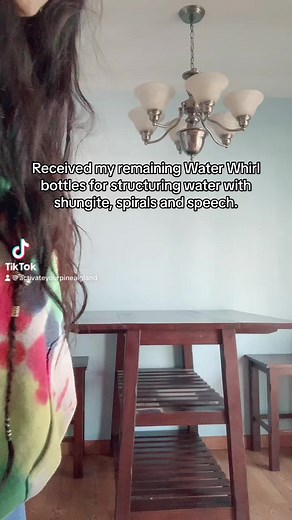 3.8K views · 88 reactions | Water Whirl Shungite spiral and speech structured water #waterwhirl #dremoto #structuredwater #alkalinewater | Bianca Ruehlig | Facebook