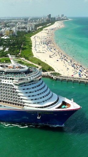 🔥 Tag your cruise buddies! #cruise #cruiseship #CarnivalCelebration #drone #cruisetcs | The Cruise Spotter