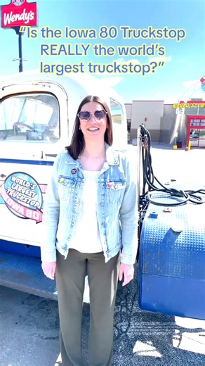Yes, we're REALLY the world's largest truckstop! 🌎😎 We have 900 truck parking spots and 225 acres of land for visitors to enjoy. #iowa80truckstop #worldslargesttruckstop #iowa80 #trucking #truckers #TruckerLife #funny #thatslikecommonsenseifear | Iowa 80 - The World's Largest Truckstop