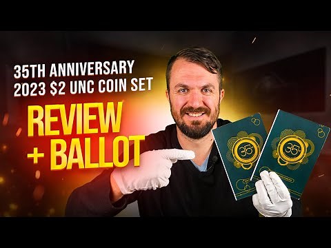 BALLOT + REVIEW 2023 $2 Uncirculated Fourteen-Coin Collection - 35th Anniversary of the $2 Coin
