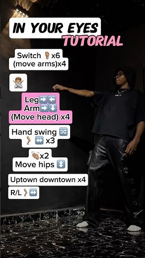 In your eyes dance (made easy) tutorial ✅ #shorts #tutorial