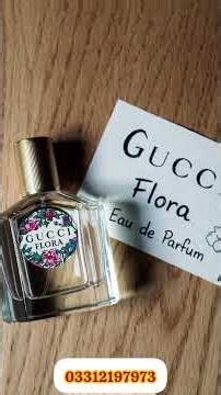 Gucci Flora perfume long lasting
