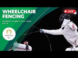 Wheelchair Fencing - Women's & Men's Foil Team Finals | Day 8 | Paris 2024 Paralympics